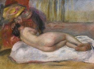 Sleeping Nude with Hat