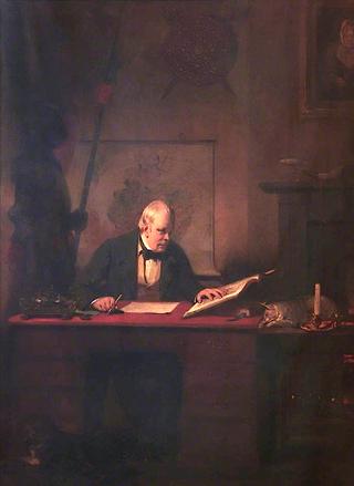 Sir Walter Scott, at Abbotsford