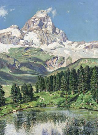 Her Majesty the Matterhorn and the Blue Lake