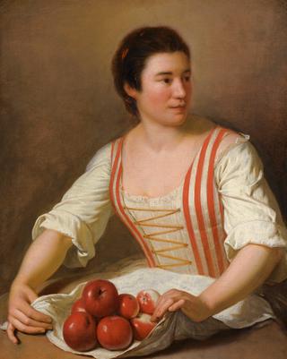 Girl with Apples