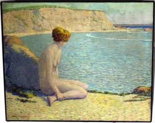 Landscape by the Ocean