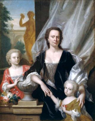 西比拉·沃尔克拉·西希特曼·萨德莉安和她的女儿西比拉·沃尔克拉和克里斯蒂娜·伊丽