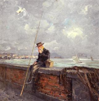 Fisherman on Via Caracciolo