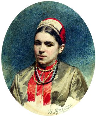 Portrait of Actress Pelageya Strepetova