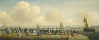 King George III Reviewing the Fleet at Spithead, off Portsmouth Harbour
