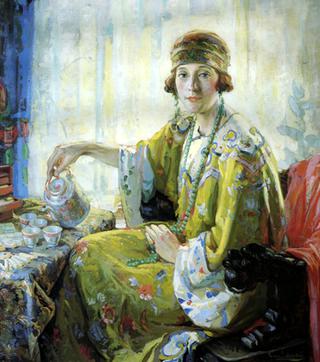 Five O'Clock  (Portrait of Mrs. Elwood Riggs)