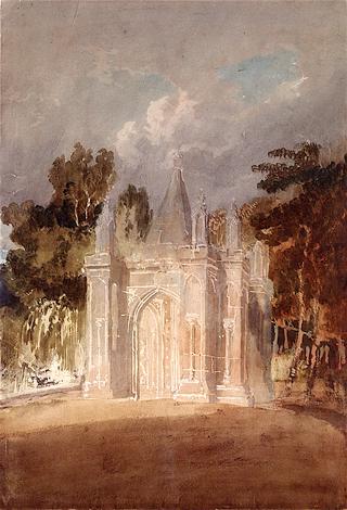 A Study of the Arch in Mr Wyndham's Gardens, Salisbury