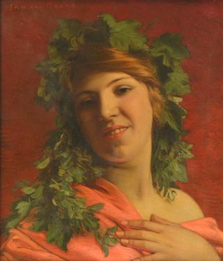 Woman with a Wreath