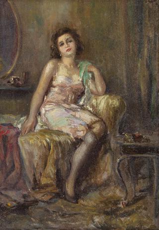 Girl on the Sofa