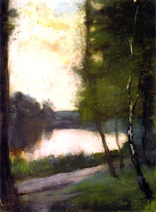 Märkisch Lake in the Evening