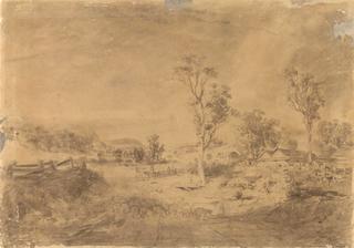 Study for 'Summer Afternoon at Templestowe'
