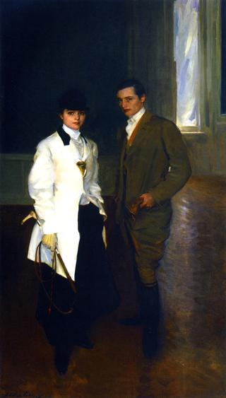 查尔斯·萨姆纳·伯德和他的妹妹伊迪丝·伯斯