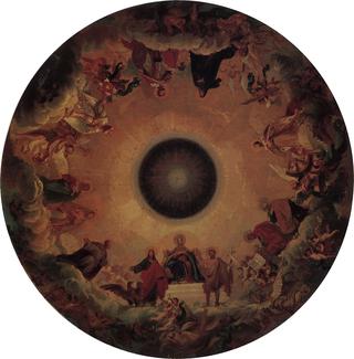 Study of the Painting of the St. Isaac's Cathedral Cupola