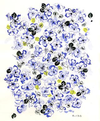 Spray of Blue Flowers