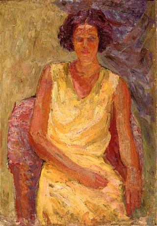 Study of a Woman in Yellow