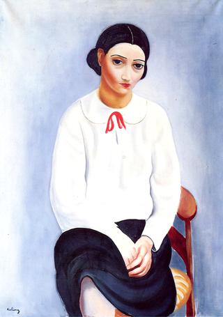 Woman in a White Blouse