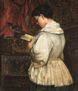 Reading girl