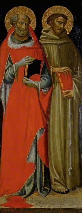 Saint Jerome and Saint Francis (recto)