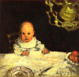 Child at Table