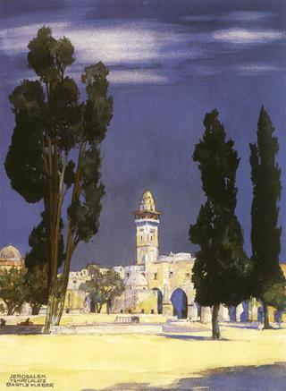 Jerusalem, Temple Square (Tempelplatz)