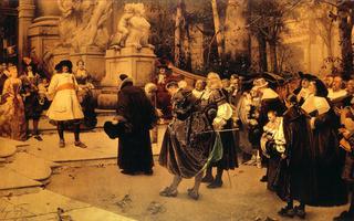 The Great Elector Welcomes the Huguenots