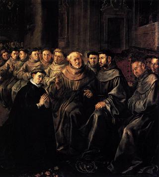 St Bonaventure Enters the Franciscan Order