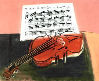 The Red Violin (Music and Painting by Raoul Dufy)