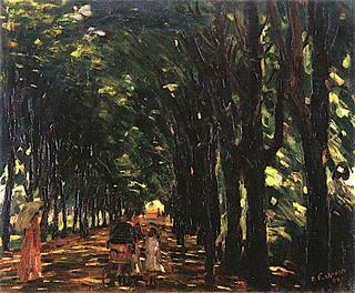Avenue of Trees by the Rhine, Speyer