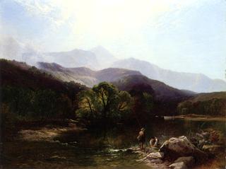 A Trout Stream, North Wales