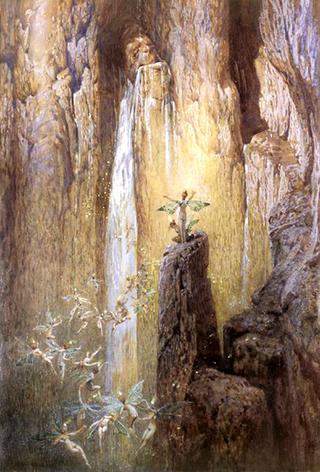 Fairytale Scene with Elves