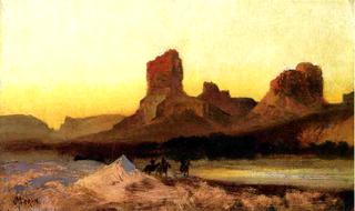 Indians at the Green river