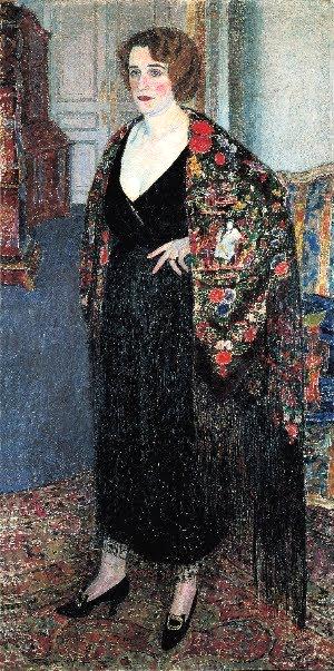 Woman with a Shawl