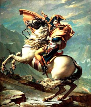 Napoleon Crossing the Alps (Malmaison)