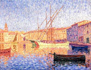 The Port of Saint-Tropez, the Effect of Sunlight