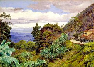 View of the Sierra of Teresopolis, Brazil