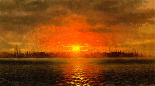 Sunset, New York Harbor