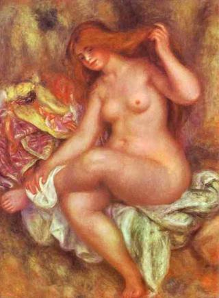 A Seated Bather