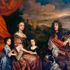 当约克公爵和安妮·海德，玛丽公主，后来的玛丽二世和安妮公主