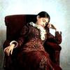 休息维拉·雷皮纳的肖像，艺术家的妻子