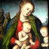 带着孩子的圣母玛利亚和施洗者圣约翰