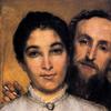 艾姆·朱尔斯·达洛及其妻子和女儿的肖像