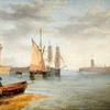 桑德兰港，1866年