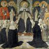锡耶纳的圣凯瑟琳，圣多米尼克二阶和三阶的精神母亲