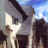 Klosterneuburg Farmhouse with Peasant Woman and Child