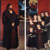 康拉德·雷林格和他的孩子们的画像
