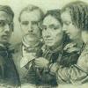 卢伦斯·阿尔玛·塔德马、他的母亲、他的兄弟杰尔特和他的妹妹阿蒂的肖像