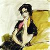 女演员菲卡莱森的肖像（1890-1975）