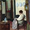 女人在室内