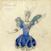 蓝鸟，芭蕾舞剧《睡公主》的服装设计