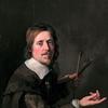Gijsbert Gillisz. de Hondecoutre (1604-1653), Holding a Palette and Brushes